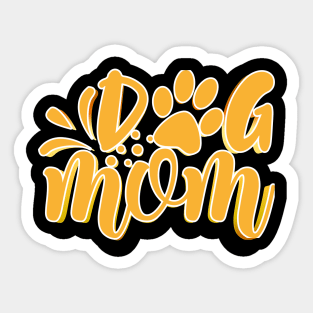 Dog Mom Sticker